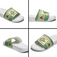 Capybara Christmas Slide Sandals Wake Me Up When It's Christmas - Wonder Print Shop