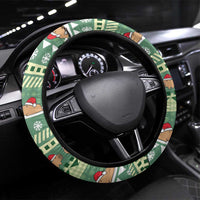 Capybara Christmas Steering Wheel Cover Wake Me Up When It's Christmas - Wonder Print Shop