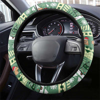Capybara Christmas Steering Wheel Cover Wake Me Up When It's Christmas - Wonder Print Shop