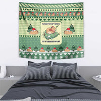 Capybara Christmas Tapestry Wake Me Up When It's Christmas - Wonder Print Shop