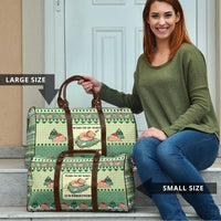 Capybara Christmas Travel Bag Wake Me Up When It's Christmas - Wonder Print Shop