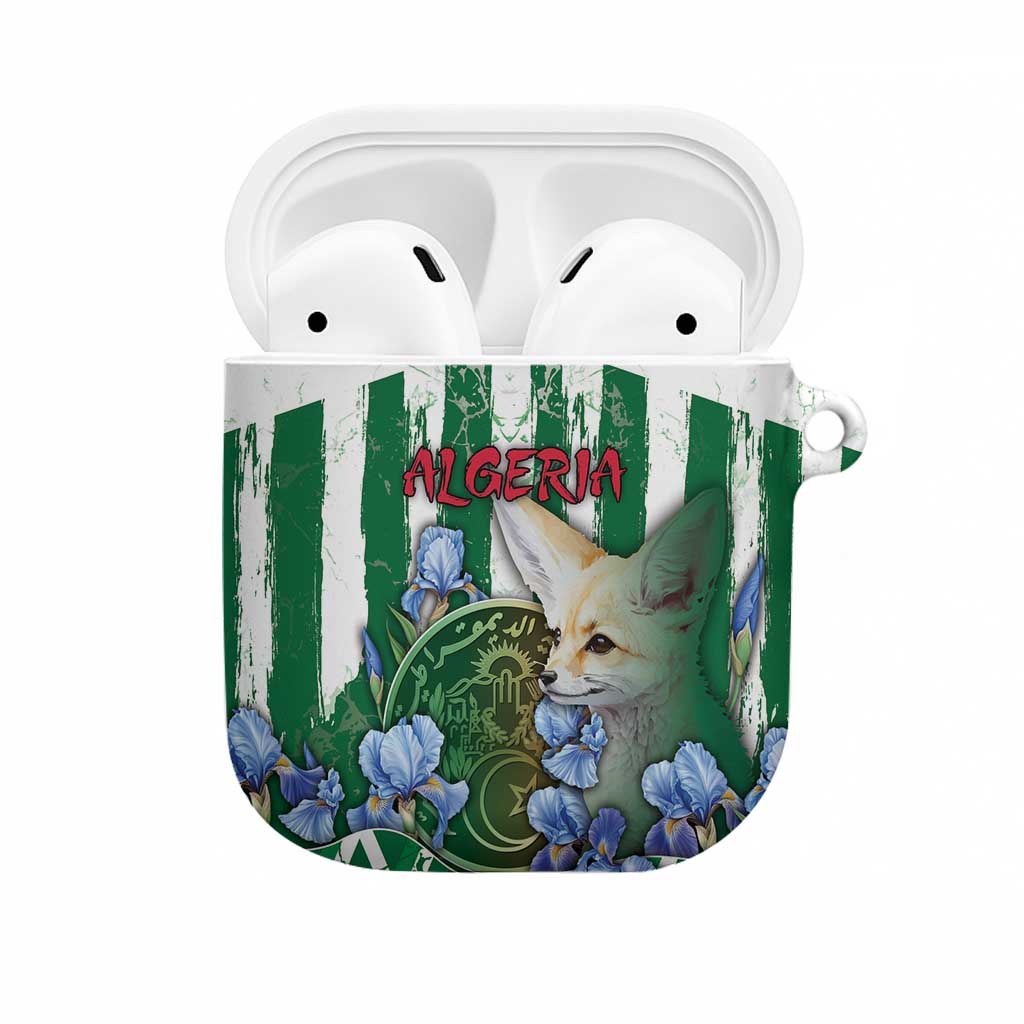 Algeria AirPods Case Fennec And Iris Grunge Style - Wonder Print Shop