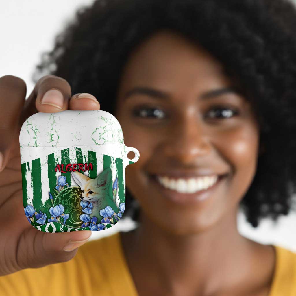 Algeria AirPods Case Fennec And Iris Grunge Style - Wonder Print Shop
