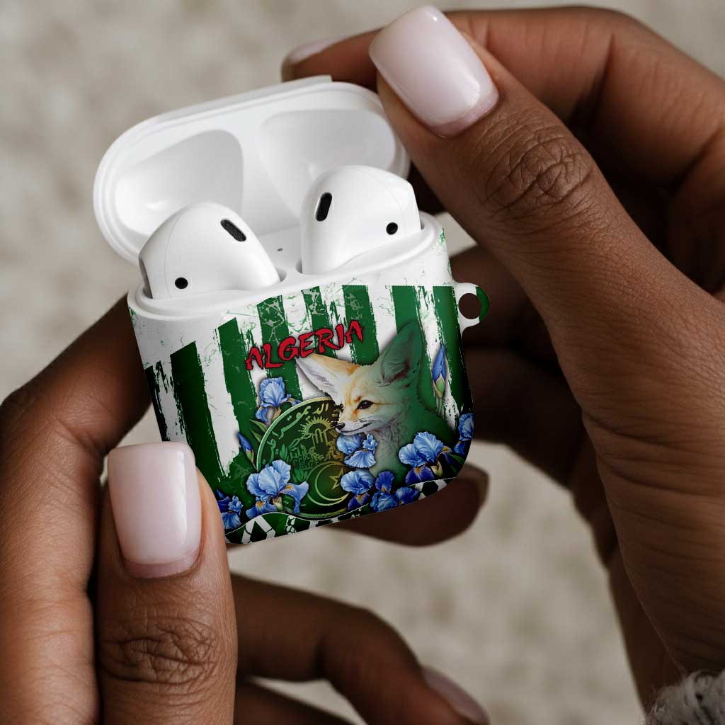 Algeria AirPods Case Fennec And Iris Grunge Style - Wonder Print Shop
