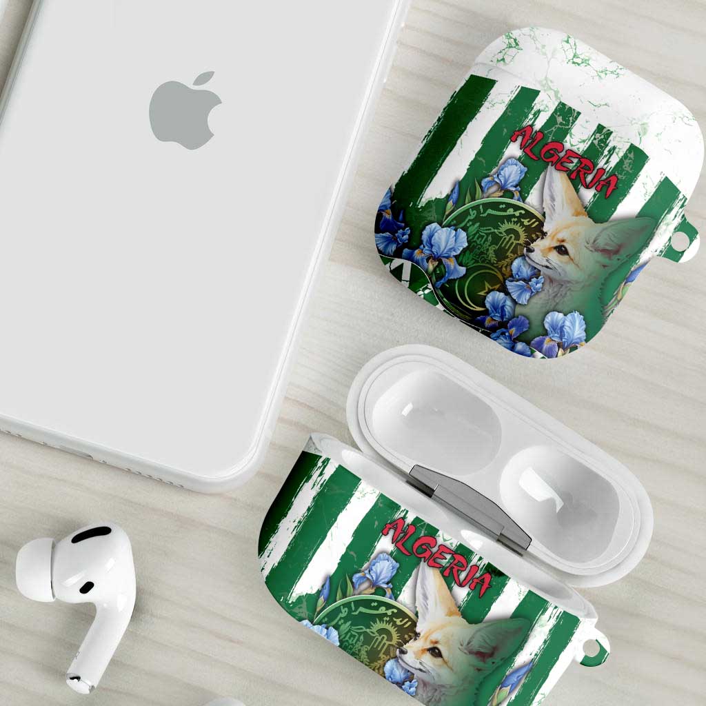 Algeria AirPods Case Fennec And Iris Grunge Style - Wonder Print Shop