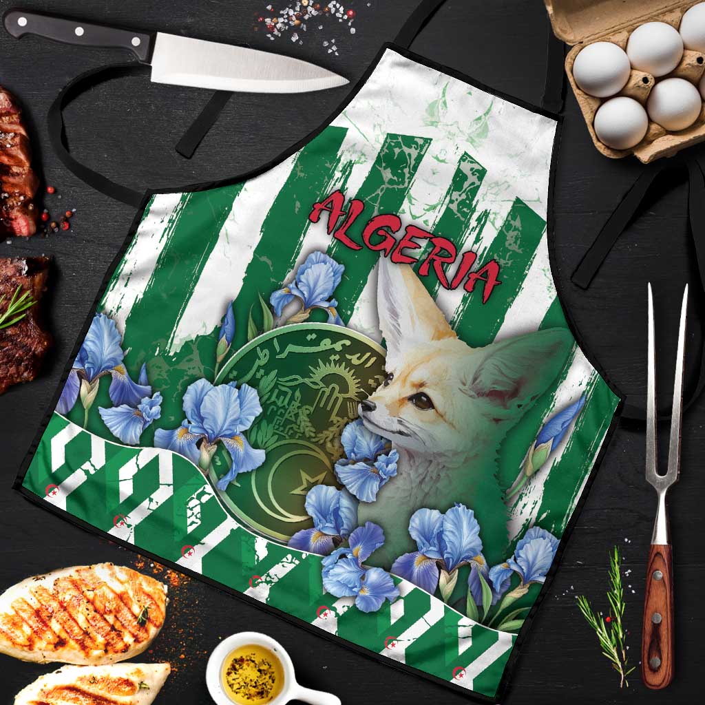 Algeria Apron Fennec And Iris Grunge Style - Wonder Print Shop