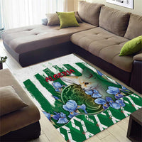 Algeria Area Rug Fennec And Iris Grunge Style - Wonder Print Shop