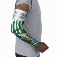 Personalized Algeria Arm Sleeves Fennec And Iris Grunge Style - Wonder Print Shop