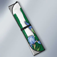 Algeria Auto Sun Shade Fennec And Iris Grunge Style - Wonder Print Shop