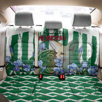 Algeria Back Car Seat Cover Fennec And Iris Grunge Style - Wonder Print Shop