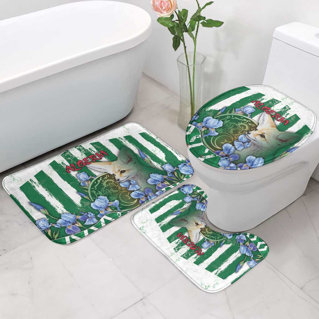 Algeria Bathroom Set Fennec And Iris Grunge Style - Wonder Print Shop