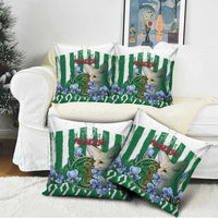 Algeria Pillow Cover Fennec And Iris Grunge Style - Wonder Print Shop