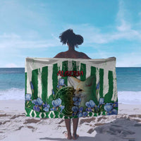 Algeria Sarong Fennec And Iris Grunge Style - Wonder Print Shop