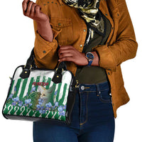 Algeria Shoulder Handbag Fennec And Iris Grunge Style - Wonder Print Shop