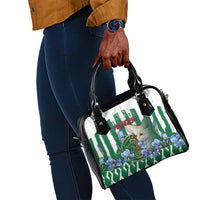 Algeria Shoulder Handbag Fennec And Iris Grunge Style - Wonder Print Shop