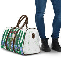 Algeria Travel Bag Fennec And Iris Grunge Style - Wonder Print Shop