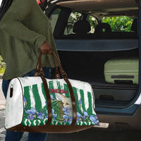 Algeria Travel Bag Fennec And Iris Grunge Style - Wonder Print Shop