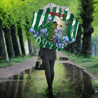Algeria Umbrella Fennec And Iris Grunge Style - Wonder Print Shop