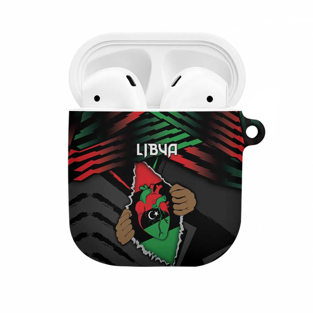 Libya In My Veins AirPods Case - Wonder Print Shop