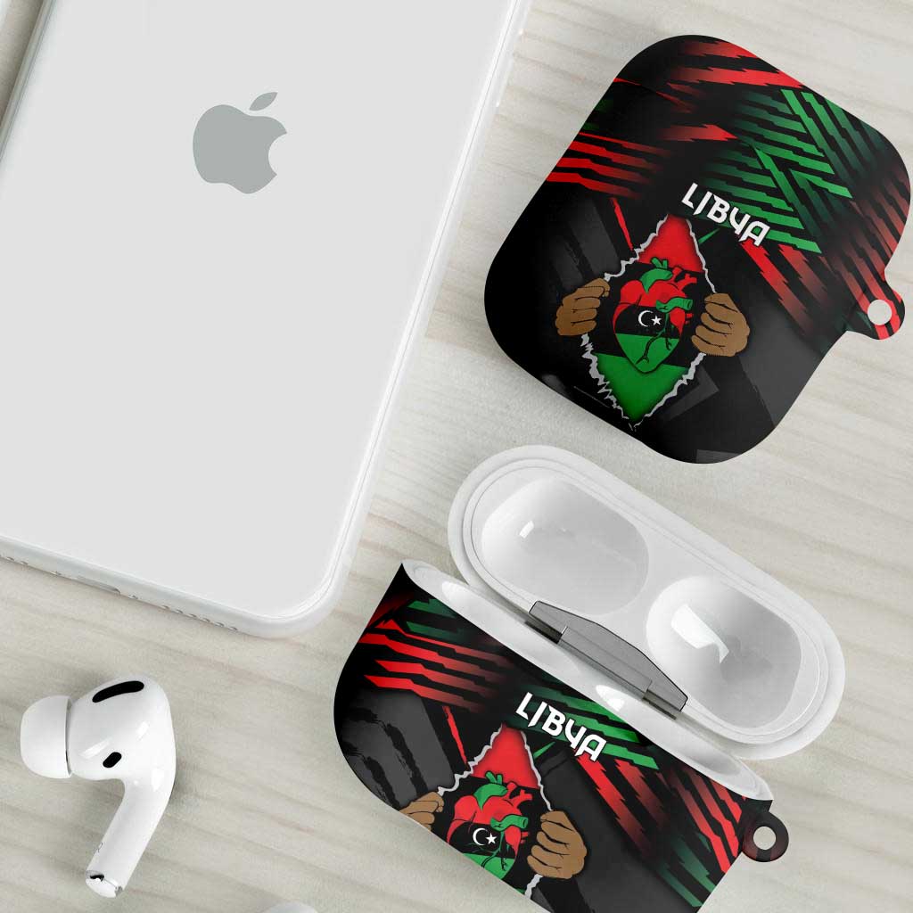 Libya In My Veins AirPods Case - Wonder Print Shop