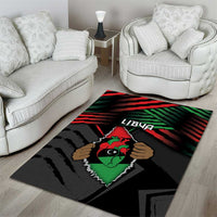 Libya In My Veins Area Rug - Wonder Print Shop