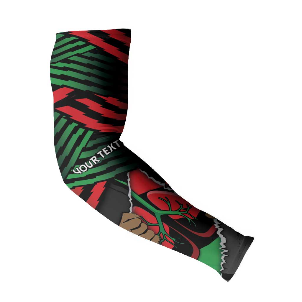 Personalized Libya In My Veins Arm Sleeves - Wonder Print Shop