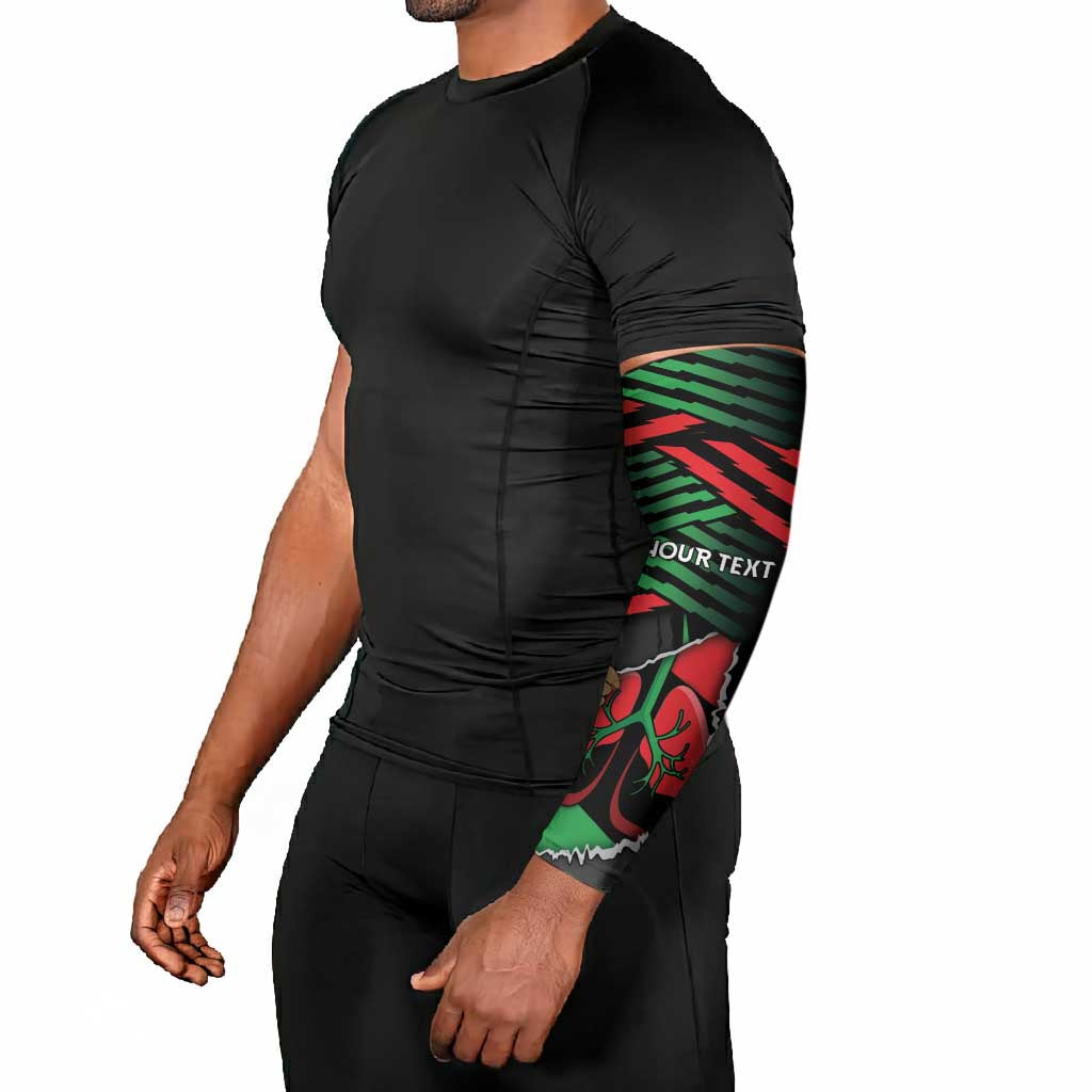 Personalized Libya In My Veins Arm Sleeves - Wonder Print Shop