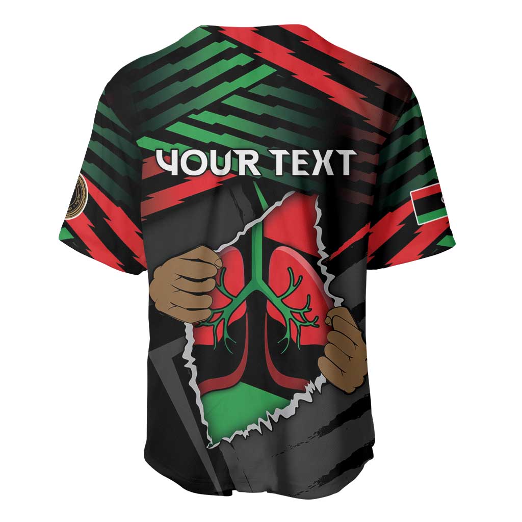 Personalized Libya In My Veins Baseball Jersey - Wonder Print Shop