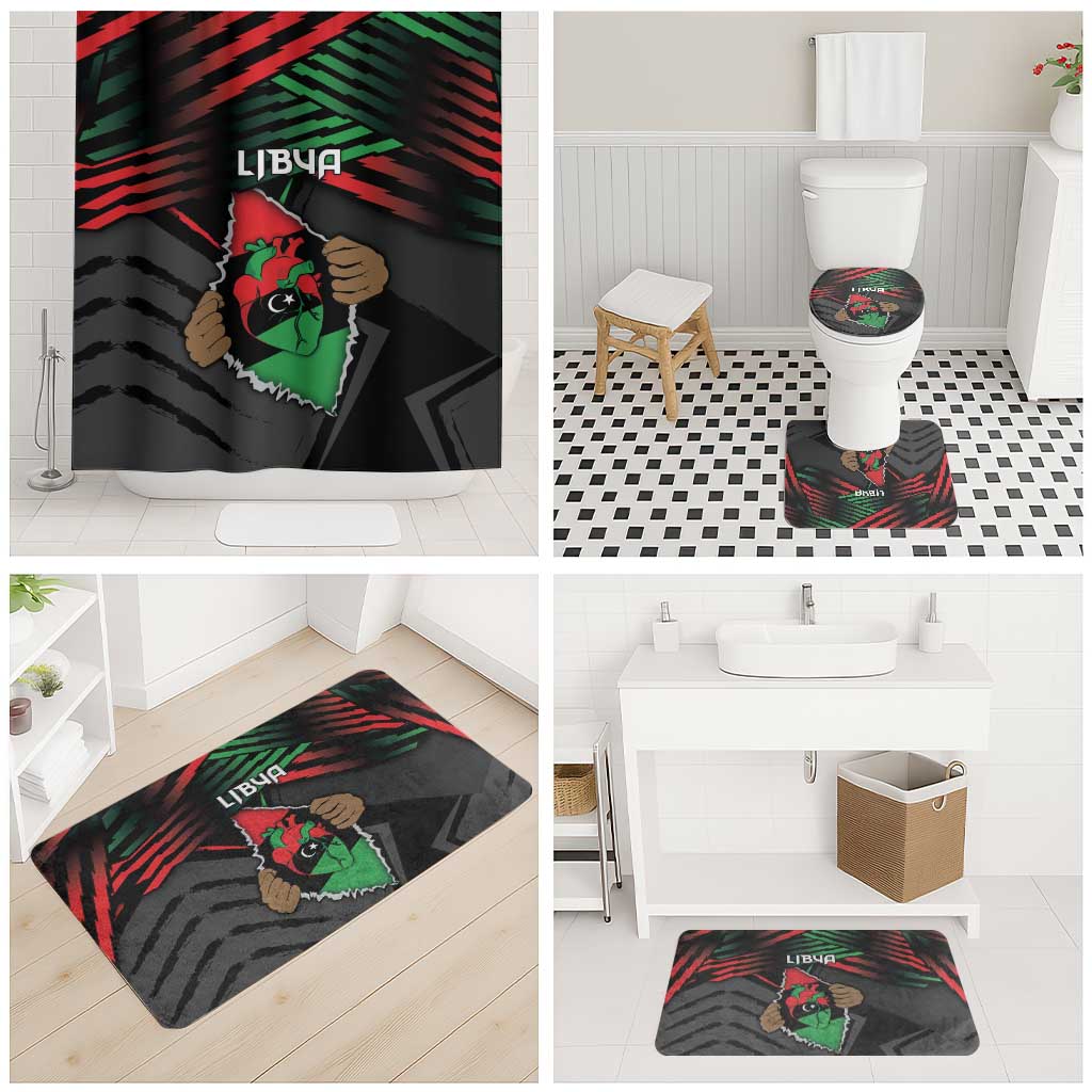 Libya In My Veins Bathroom Set - Wonder Print Shop