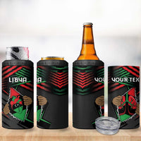 Personalized Libya In My Veins 4 in 1 Can Cooler Tumbler - Wonder Print Shop
