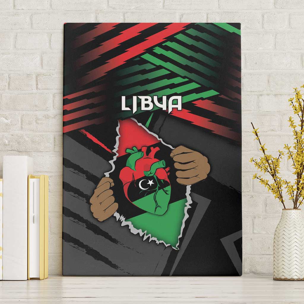Libya In My Veins Canvas Wall Art - Wonder Print Shop