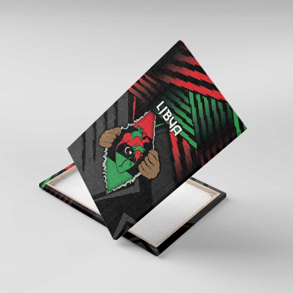 Libya In My Veins Canvas Wall Art - Wonder Print Shop