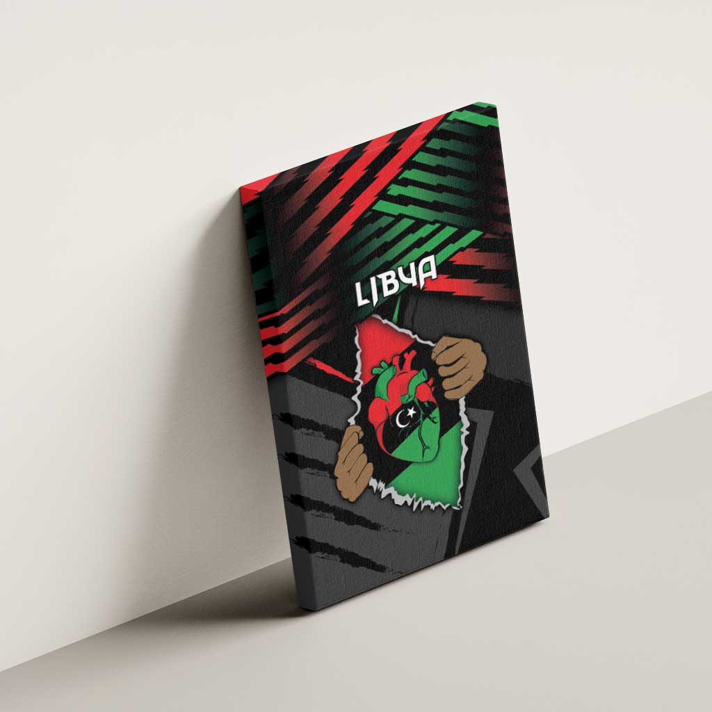 Libya In My Veins Canvas Wall Art - Wonder Print Shop