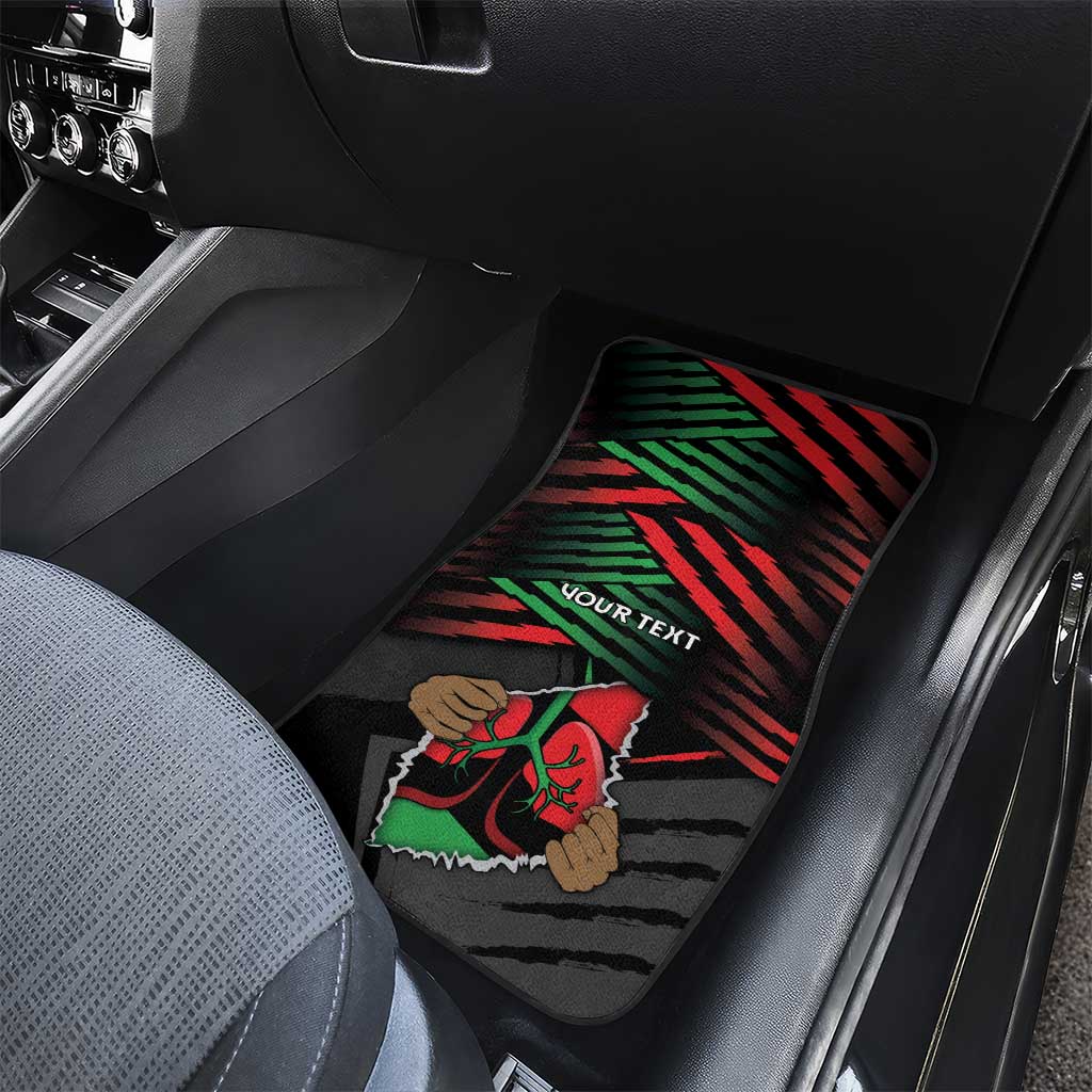 Personalized Libya In My Veins Car Mats - Wonder Print Shop