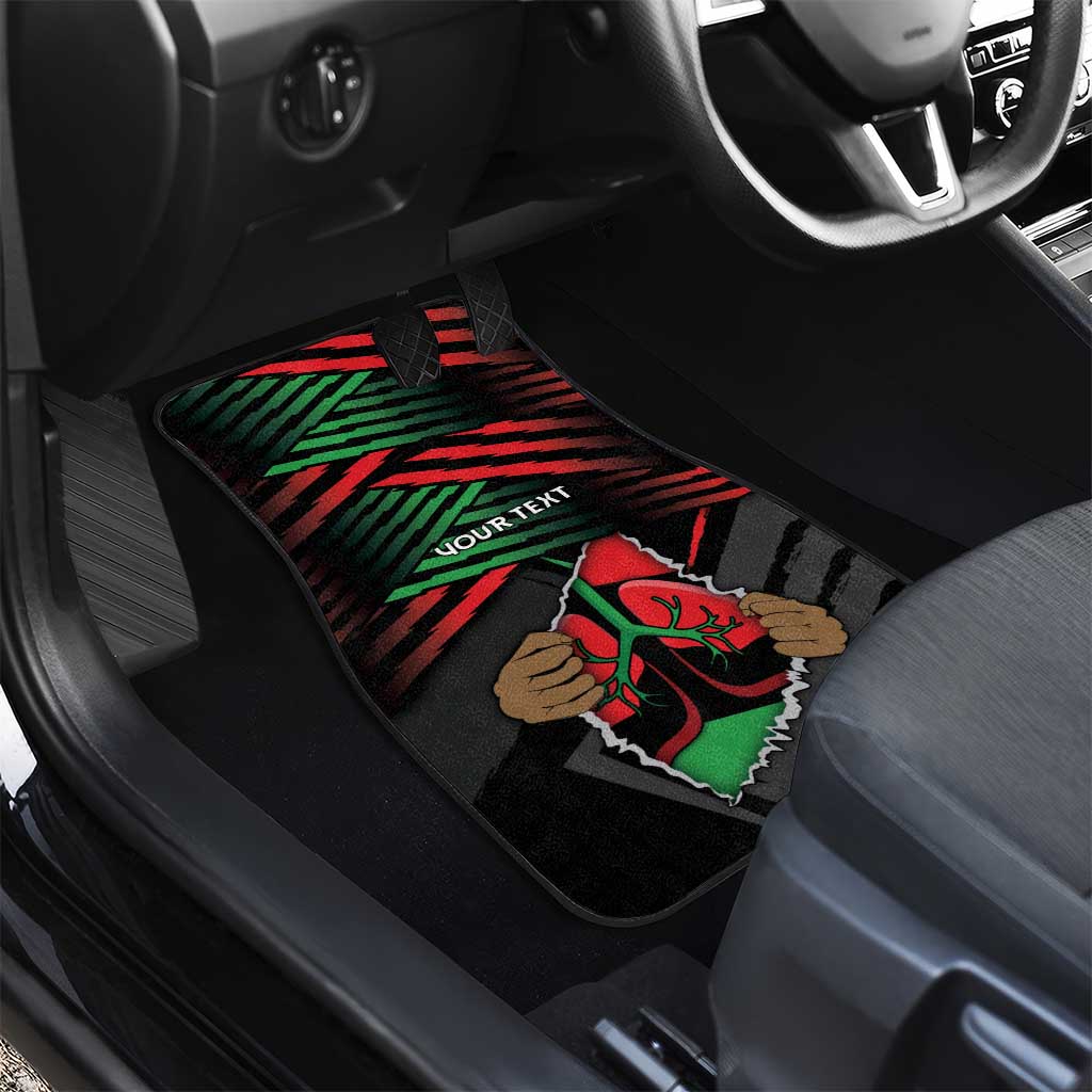 Personalized Libya In My Veins Car Mats - Wonder Print Shop
