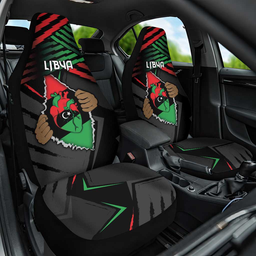 Libya In My Veins Car Seat Cover - Wonder Print Shop