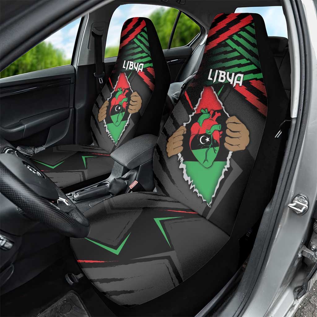 Libya In My Veins Car Seat Cover - Wonder Print Shop