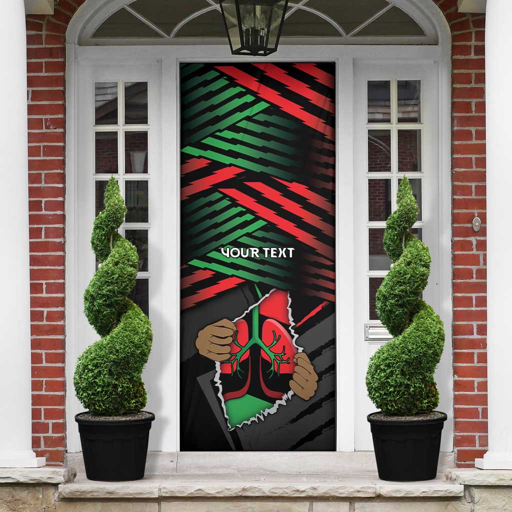 Personalized Libya In My Veins Door Cover - Wonder Print Shop