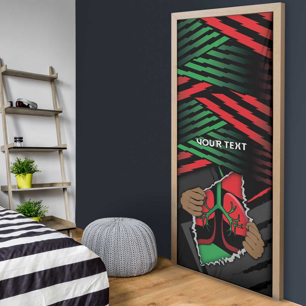 Personalized Libya In My Veins Door Cover - Wonder Print Shop