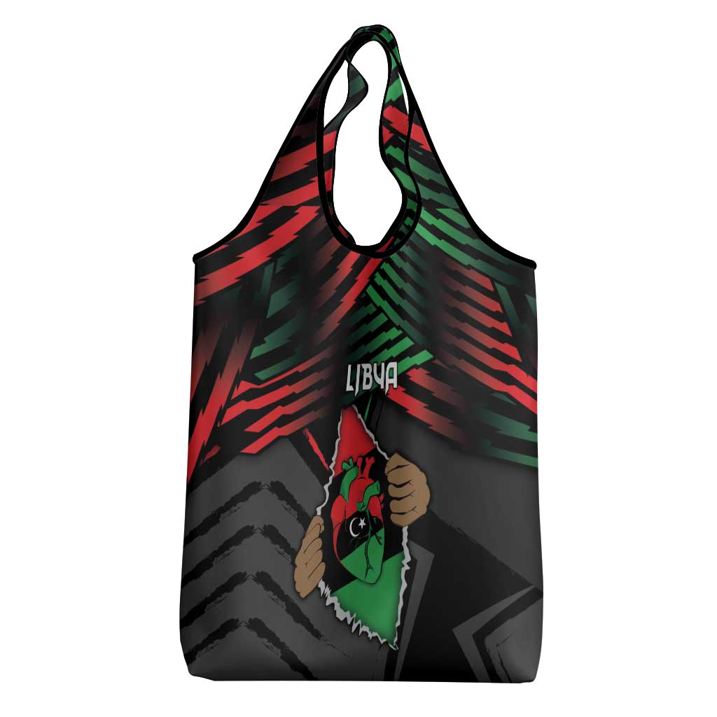 Libya In My Veins Grocery Bag - Wonder Print Shop