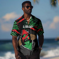 Personalized Libya In My Veins Hawaiian Shirt - Wonder Print Shop