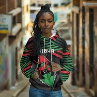 Personalized Libya In My Veins Hoodie - Wonder Print Shop