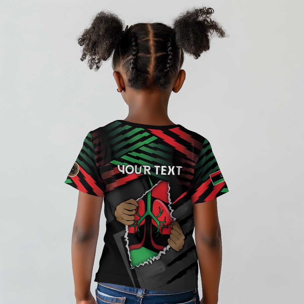 Personalized Libya In My Veins Kid T shirt - Wonder Print Shop