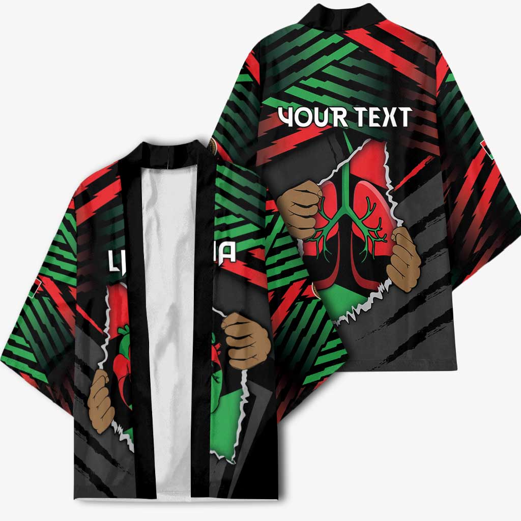 Personalized Libya In My Veins Kimono - Wonder Print Shop