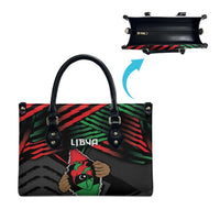 Libya In My Veins Leather Bag - Wonder Print Shop