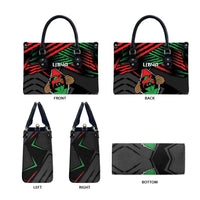 Libya In My Veins Leather Bag - Wonder Print Shop