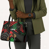 Libya In My Veins Leather Bag - Wonder Print Shop