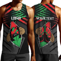 Personalized Libya In My Veins Men Tank Top - Wonder Print Shop
