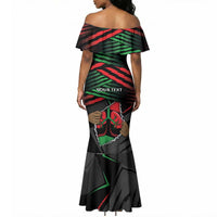 Personalized Libya In My Veins Mermaid Dress - Wonder Print Shop