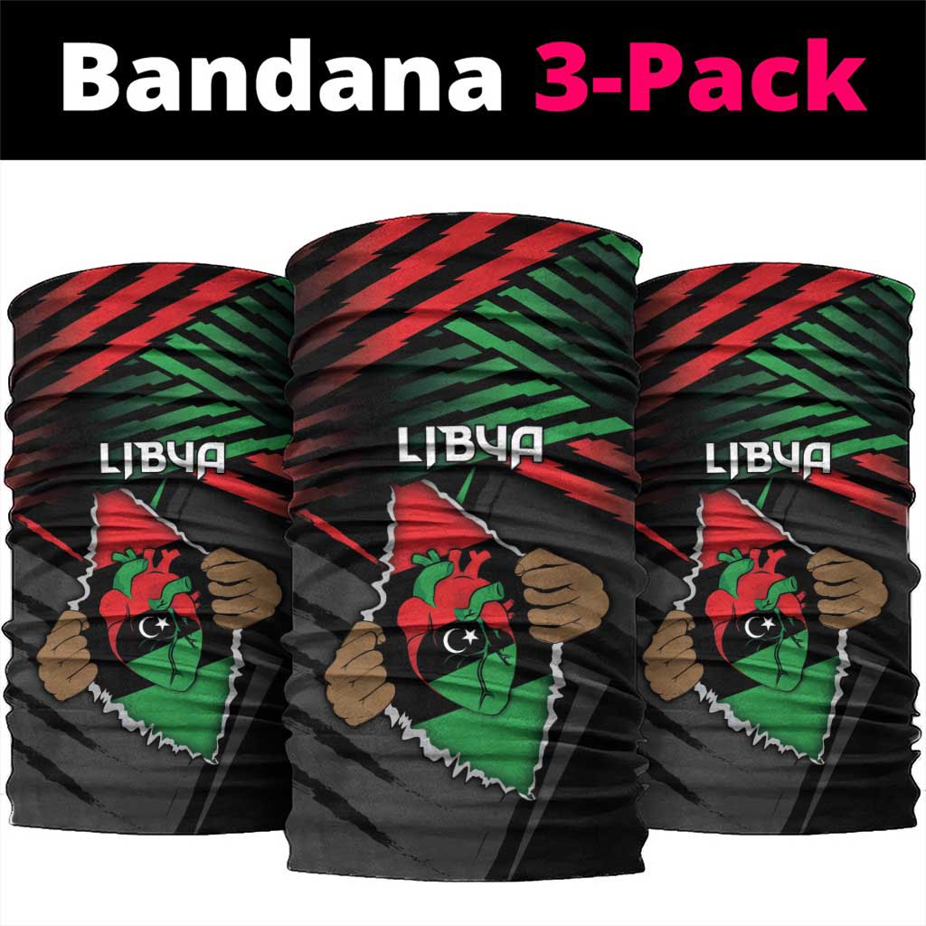 Libya In My Veins Neck Gaiter - Wonder Print Shop